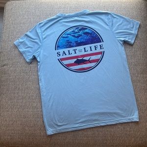Salt Life UVapur Youth Short Sleeve Tee Size Youth Large
